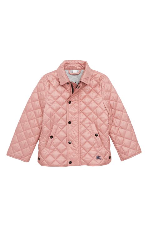 burberry kids sleeveless jacket|burberry girls' diamond quilted jacket.